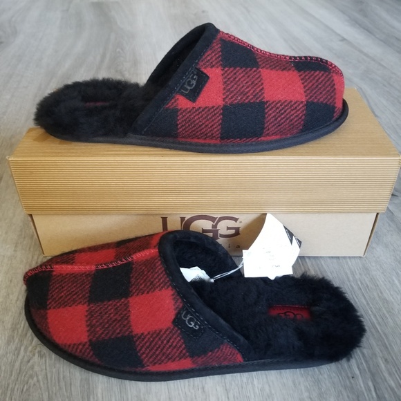 mens plaid ugg slippers